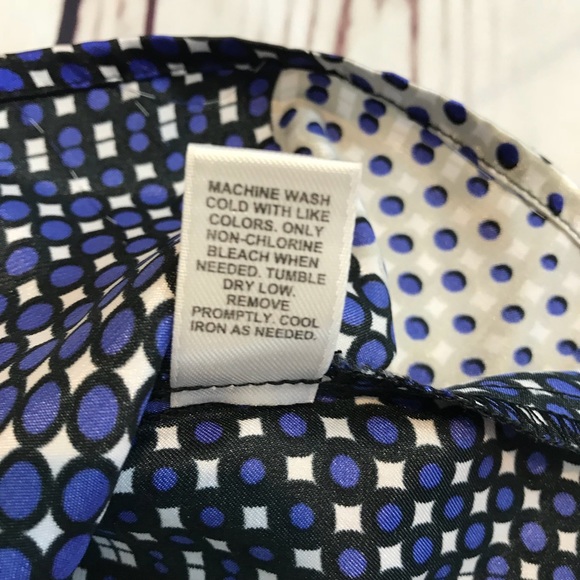 Cato Woman 26/28w blue short sleeve blouse - Picture 7 of 7